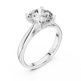 2 CT Round Solitaire Diamond Ring