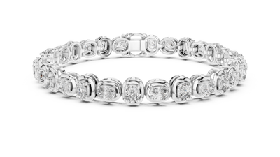 Cushion Cut Bracelets