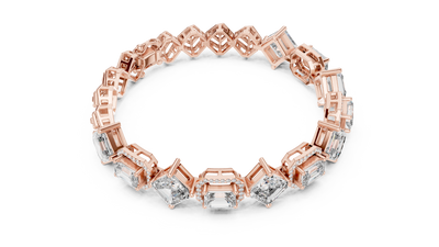 Asscher Cut Bracelets