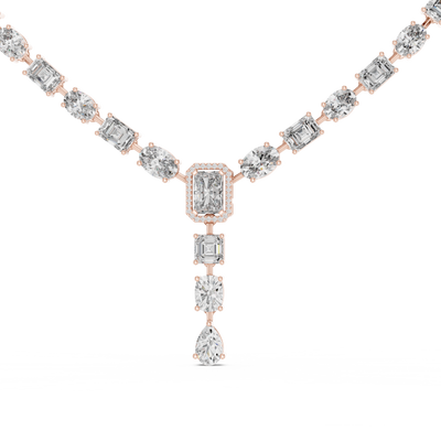 Pear Cut Necklaces