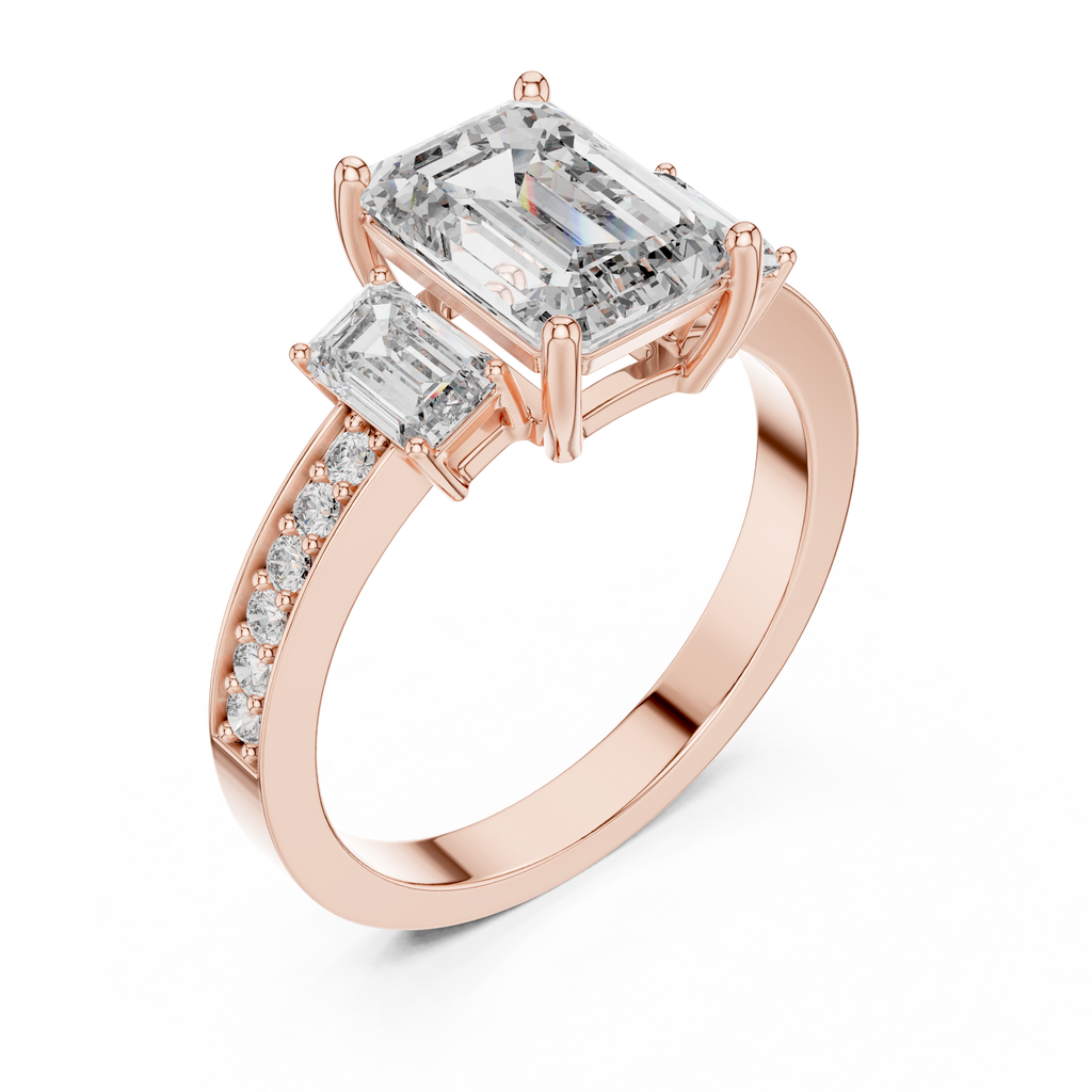 three-stone-emerald-cut-diamond-ring-rose-gold