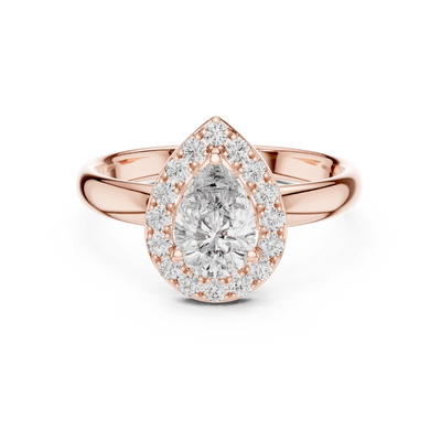 Pear Cut Rings
