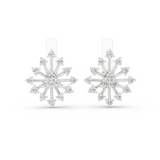 Lab Grown Diamond Starburst Stud Earrings