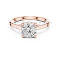 1.5 CT Round Double-Prong Solitaire Ring