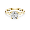 1.5 CT Round Double-Prong Solitaire Ring