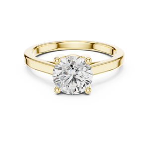 1.5 CT Round Double-Prong Solitaire Ring