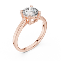 1.5 CT Round Double-Prong Solitaire Ring