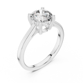 1.5 CT Round Double-Prong Solitaire Ring