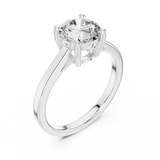 1.5 CT Round Double-Prong Solitaire Ring