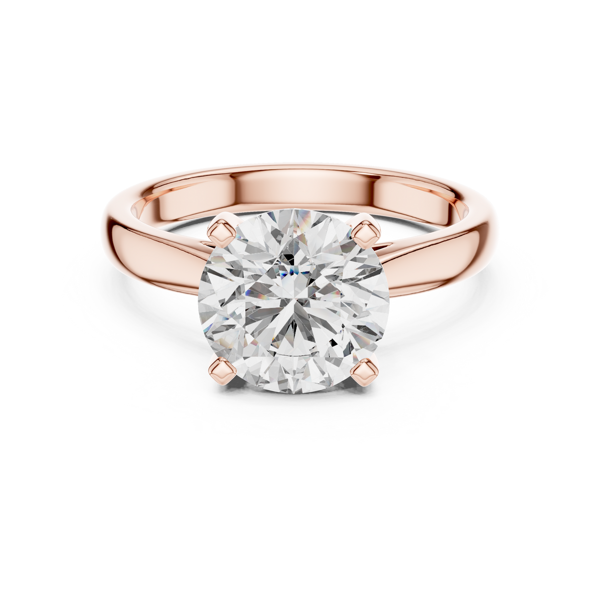 2 CT Round Solitaire Diamond Ring