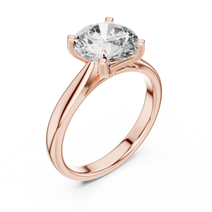 2 CT Round Solitaire Diamond Ring