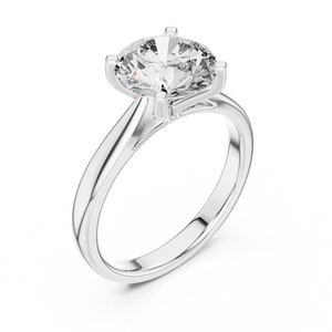 2 CT Round Solitaire Diamond Ring