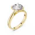 2 CT Round Solitaire Diamond Ring