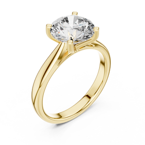 2 CT Round Solitaire Diamond Ring