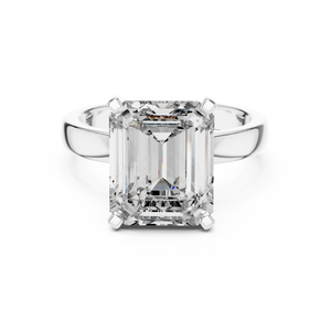 2 CT Emerald Cut Solitaire Ring