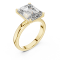 2 CT Emerald Cut Solitaire Ring