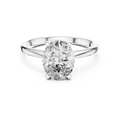 2 CT Oval Cut Solitaire Ring