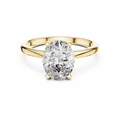2 CT Oval Cut Solitaire Ring