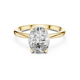 2 CT Oval Cut Solitaire Ring