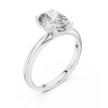 2 CT Oval Cut Solitaire Ring