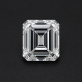 Loose emerald cut lab grown diamond