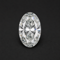 Loose oval natural diamond