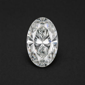 Loose oval natural diamond