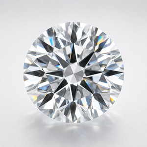 Loose round lab grown diamond