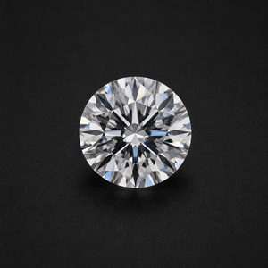Loose round brilliant natural diamond