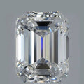 2.01 CT emerald cut lab grown diamond, E color VVS2 clarity — Luzora Jewels