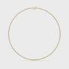 360 degree video of 14.02 CTW round lab grown diamond tennis necklace
