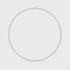 360 degree video of 37.20 CTW round lab grown diamond tennis necklace