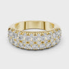 360 degree video of 1.92 CT round two-row lab grown diamond anniversary band