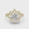 360 degree video of 1.5 CT round cut lab grown diamond engagement ring
