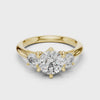 360 degree video of 1.81 CTW round cut lab grown diamond engagement ring